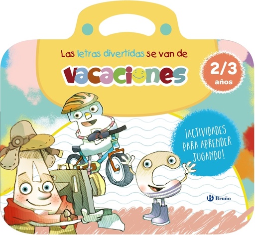 [9788469643136] Las letras divertidas se van de vacaciones. 2-3 años