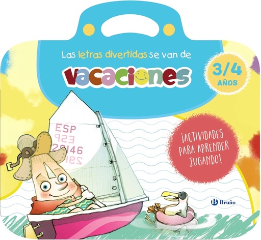 [9788469643143] Las letras divertidas se van de vacaciones. 3-4 años