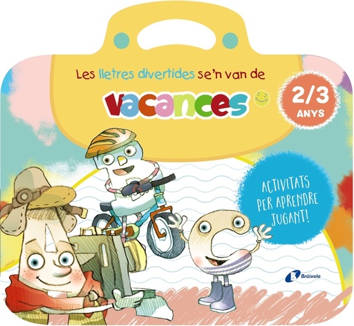 [9788413493985] Les lletres divertides se´n van de vacances. 2-3 anys