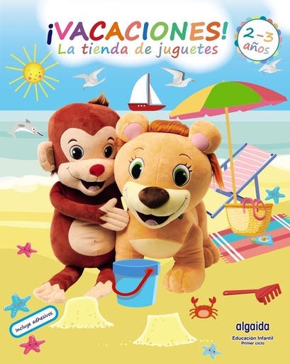 [9788491897507] Cuaderno de Vacaciones. La tienda de juguetes 2-3 años