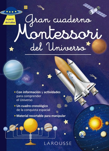 [9788419739964] Gran cuaderno Montessori del Universo