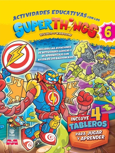 [9788419011527] Actividades Educativas con los Superthings - Mutant Battle