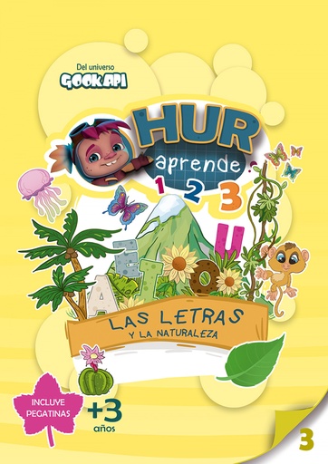 [9788427148642] HUR APRENDE 3. LAS LETRAS Y LA NATURALEZA