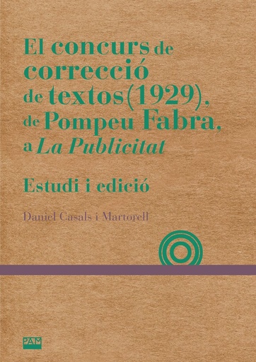 [9788491913047] El concurs de correcció de textos (1929), de Pompeu Fabra, a La Publicitat