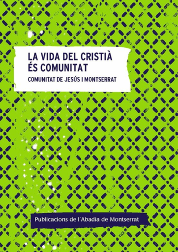 [9788491913146] VIDA DEL CRISTIA ES COMUNITAT, LA