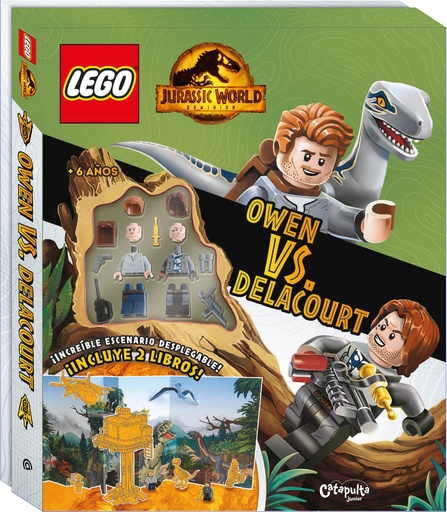 [9788419987013] Lego Jurassic World. Owen vs. Delacourt