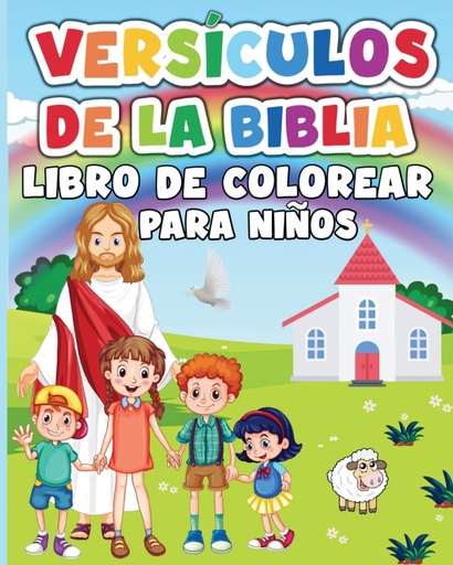 [9798881294854] Versiculos de la Biblia Libro de Colorear para Ninos