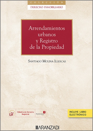 [9788410295650] ARRENDAMIENTOS URBANOS Y REGISTRO DE LA PROPIEDAD (COLECCION DERECHO INMOBILIARI