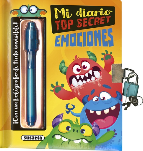 [9788411961752] Mi diario Top Secret Emociones