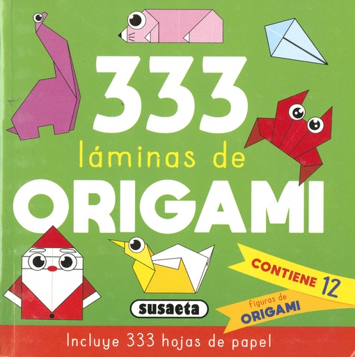 [9788411960090] 333 Láminas de origami verde