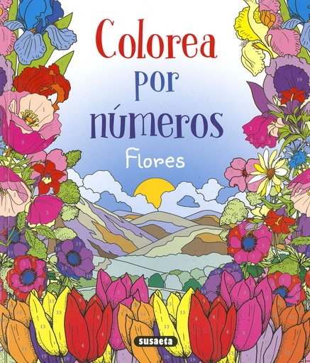 [9788411962094] Flores, colorea por números