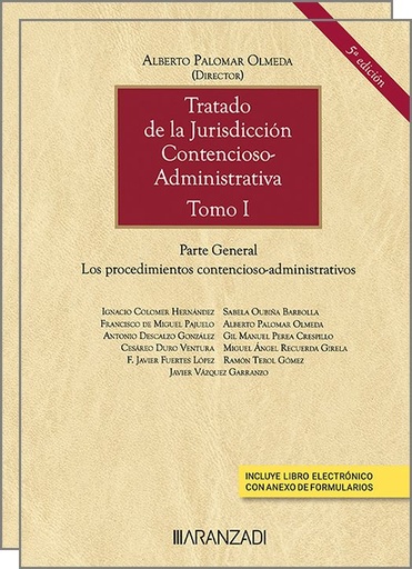 [9788411633215] TRATADO DE LA JURISDICCIÓN CONTENCIOSO-ADMINISTRATIVA (TOMO I Y II) (DÚO)