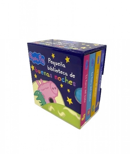 [9788448867904] Peppa Pig. Libro juguete - Pequeña biblioteca de buenas noches