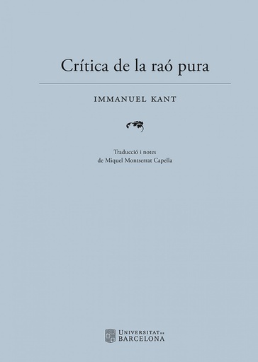 [9788410500068] Crítica de la raó pura