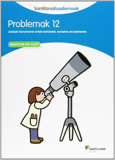 [9788498943627] PROBLEMAK 12. KOADERNOAK MATEMATIKAKO