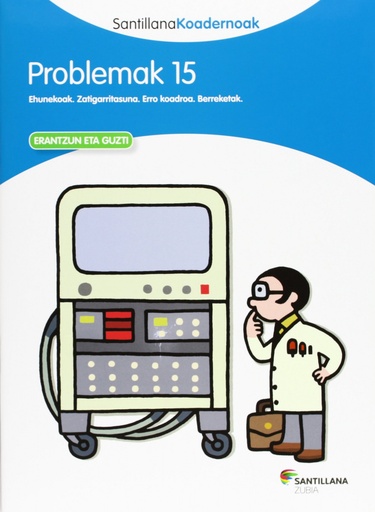 [9788498943658] PROBLEMAK 15. KOADERNOAK MATEMATIKAKO