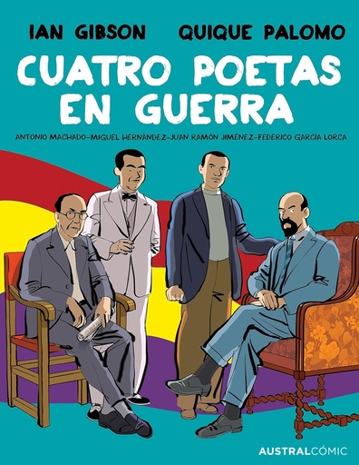 [9788411615310] Cuatro poetas en guerra (novela gráfica)