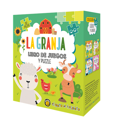 [9789878203768] La granja (Libro+Puzzle 30 piezas)