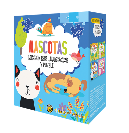 [9789878203751] Mascotas (Libro+Puzzle 30 piezas)