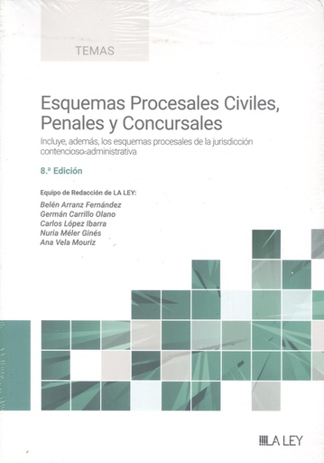 [9788419905840] Esquemas Procesales Civiles, Penales y Concursales (8.ª edición)