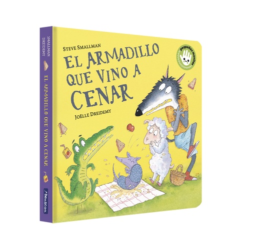 [9788448867959] El armadillo que vino a cenar (La ovejita que vino a cenar. Libro de cartón)