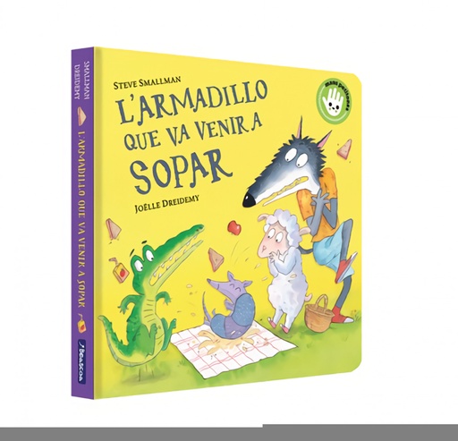 [9788448867966] L´armadillo que va venir a sopar (L´ovelleta que va venir a sopar. Llibre de cartró)