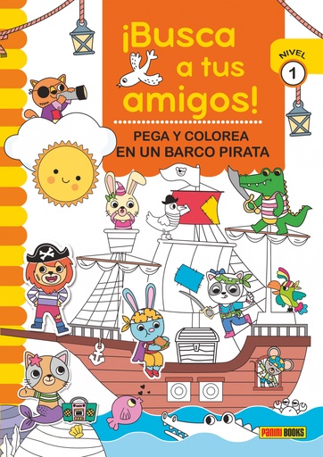 [9788410511279] BUSCA AMIGOS BARCO PIRATA PEGA COLOR N1