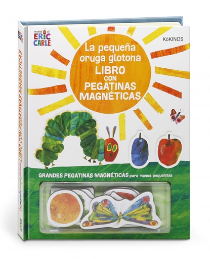 [9788417742171] La pequeña oruga glotona con pegatinas magnéticas