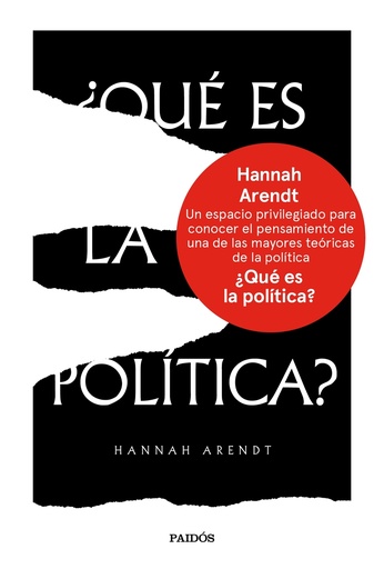 [9788449342585] ¿Qué es la política?