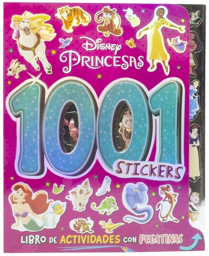 [9788419547156] Princesas. 1001 stickers