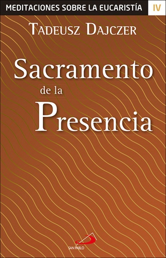 [9788428557702] SACRAMENTO DE LA PRESENCIA