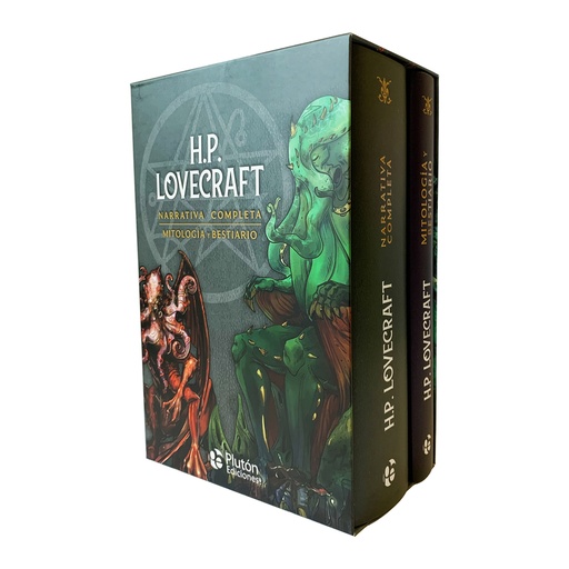 [9788419651204] Pack H.P. Lovecraft - Narrativa Completa - Mitología y Bestiario