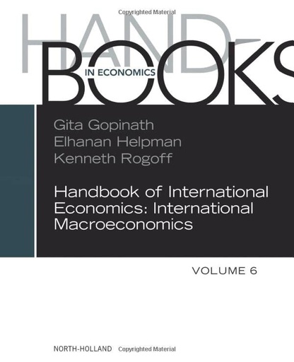 [9780323957724] HANDBOOK OF INTERNATIONAL ECONOMICS VOL.6