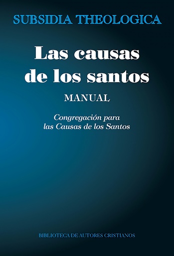 [9788422021612] Las causas de los santos. Manual