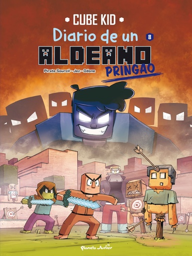 [9788408290056] Minecraft. Diario de un aldeano pringao. Cómic 8