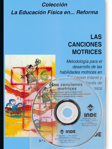 [9788497292252] Las canciones motrices (libro +CD)