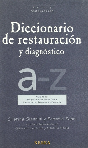 [9788496431010] Diccionario de restauración y diagnóstico