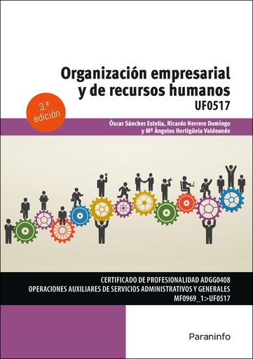 [9788428362399] Organización empresarial y de recursos humanos