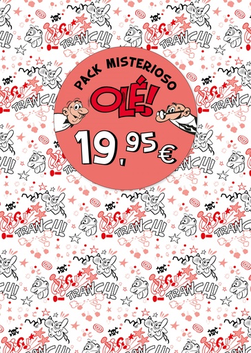 [9788402430151] Pack misterioso Olé! rojo (Olé! Mortadelo)