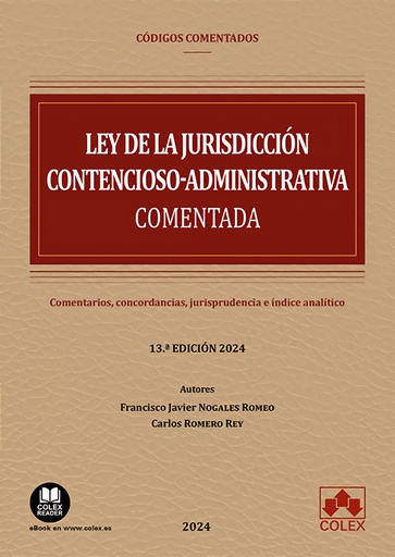 [9788411944946] Ley de la jurisdicción contencioso-administrativa 2024