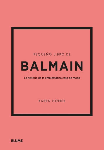 [9788410048485] Pequeño libro de Balmain