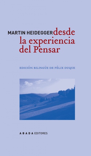 [9788496258549] Desde la experiencia del pensar