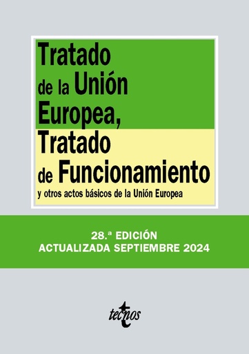 [9788430990887] Tratado de la Unión Europea, Tratado de Funcionamiento