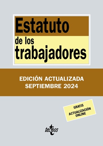 [9788430990924] Estatuto de los Trabajadores