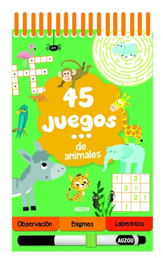 [9782733857861] 45 juegos... de animales