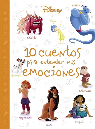 [9788410029200] Disney. 10 cuentos para entender mis emociones