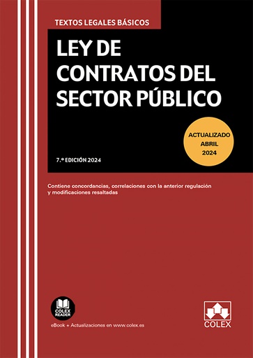 [9788411944045] Ley de Contratos del Sector Público 7ª Ed. 2024