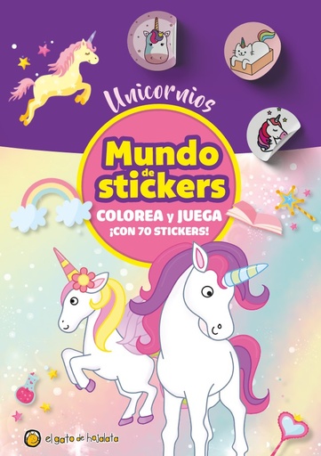 [9789878204383] Unicornios: Mundo stickers