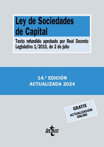 [9788430988518] Ley de Sociedades de Capital