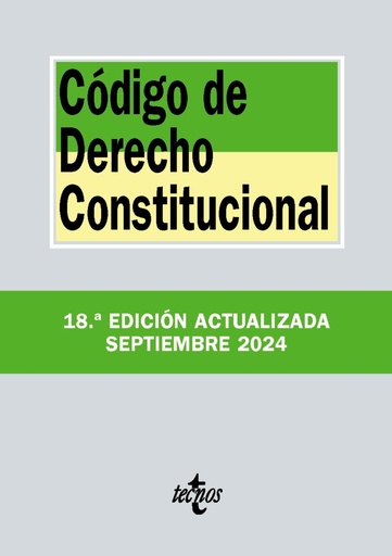 [9788430991006] Código de Derecho Constitucional